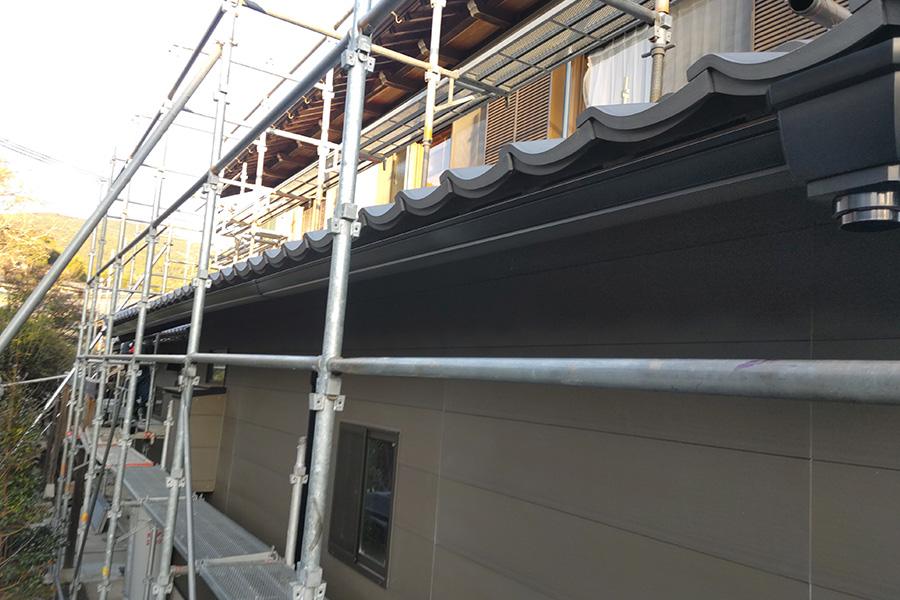 外壁張り替えの途中経過②